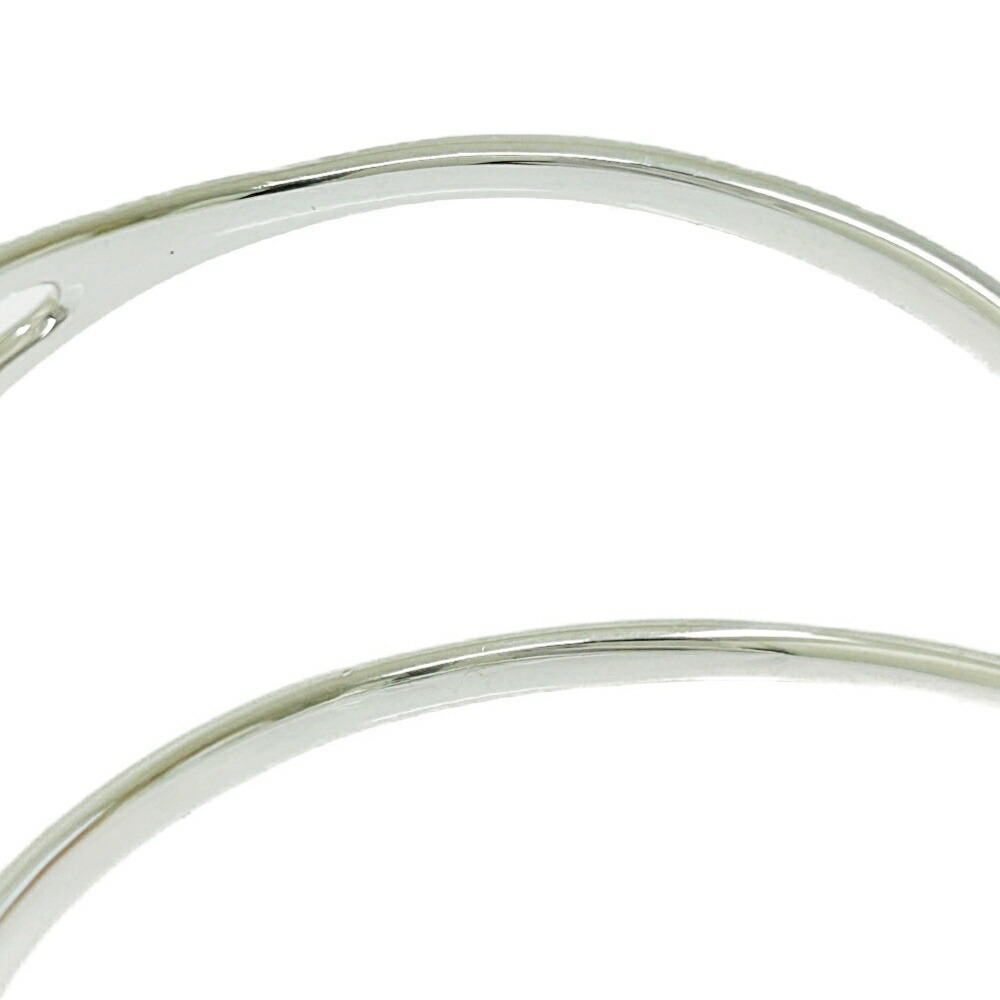 TIFFANY Co Silver Double Loop Bangle - image 5